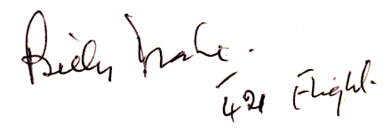 Autograph of Billy Drake